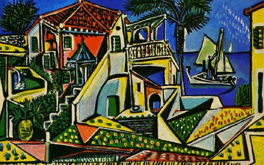 Mediterranean Landscape by the renowned Spanish artist Pablo Picasso